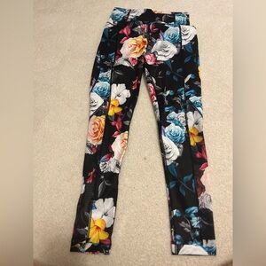 Floral Mesh leggings